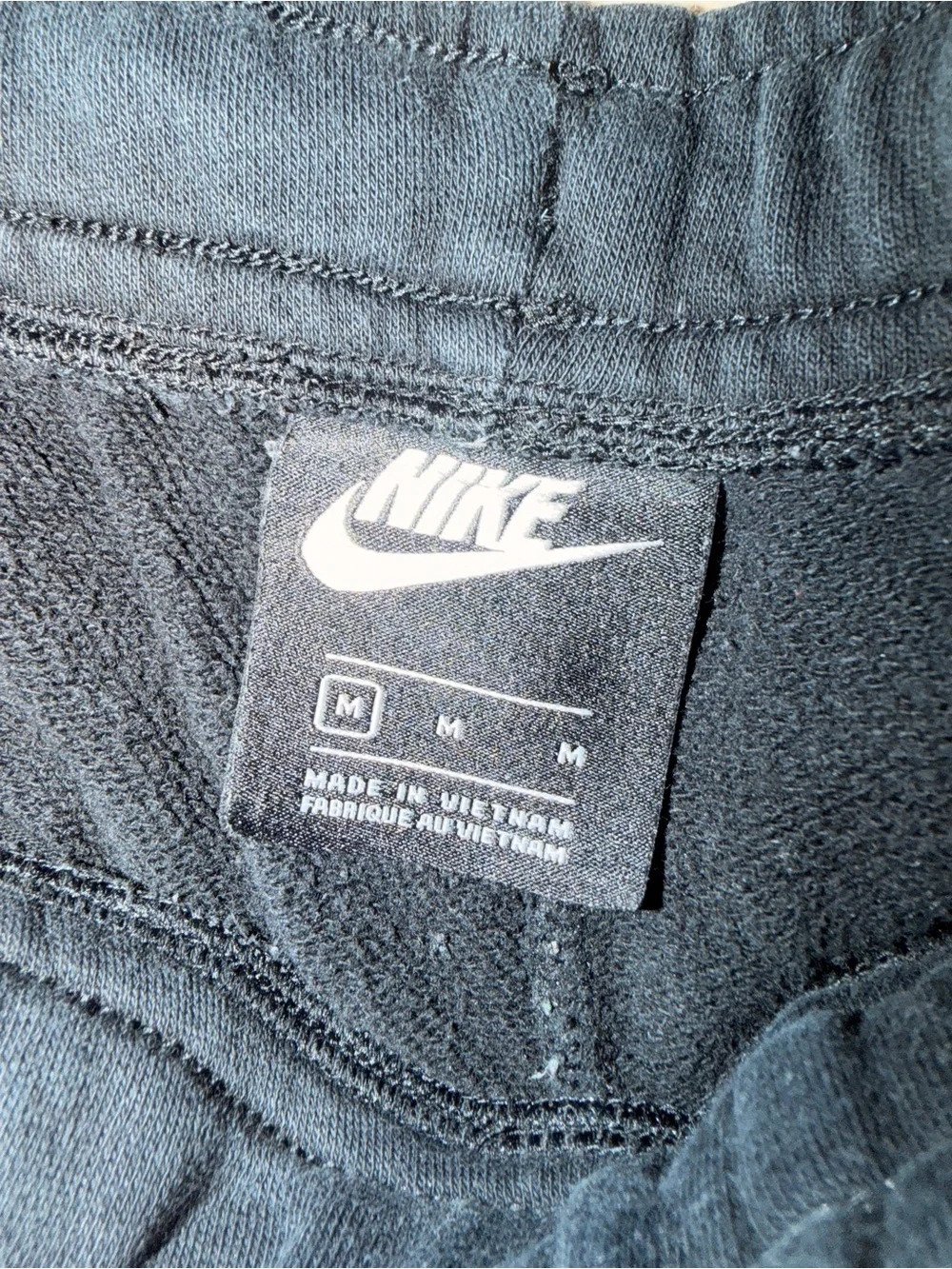 Nike Black Fleece Joggers - Classic Logo
